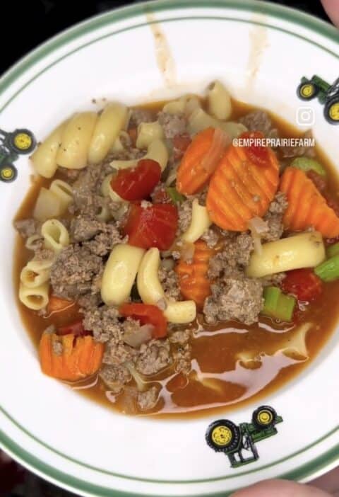 Beef & Vegetable Soup