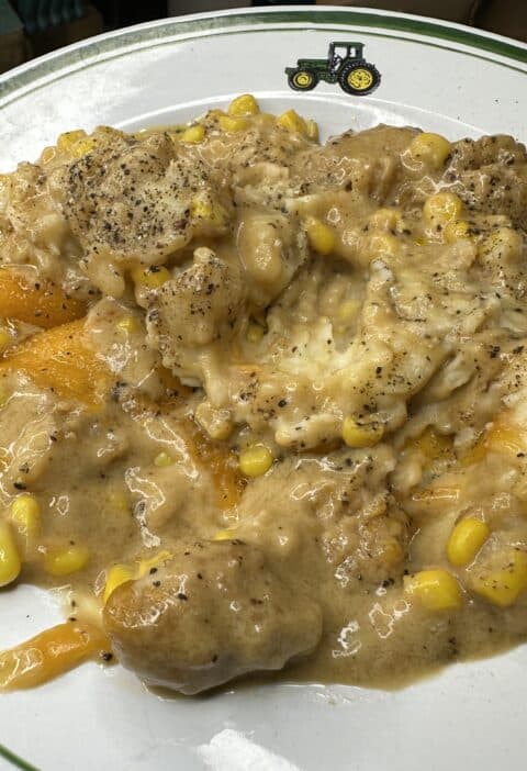 Mashed Potatoes and Chicken Casserole