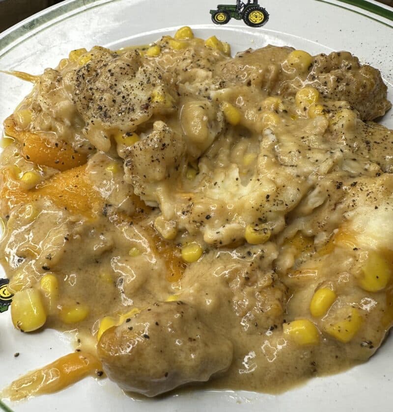 Mashed Potatoes and Chicken Casserole