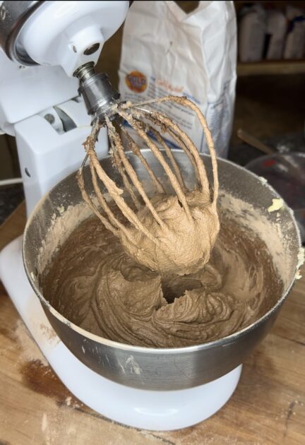 Brownie batter