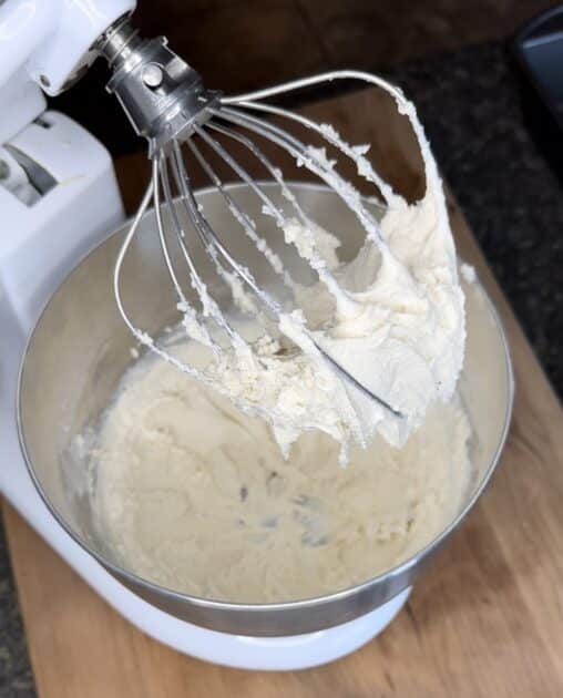 Ice cream bread dough